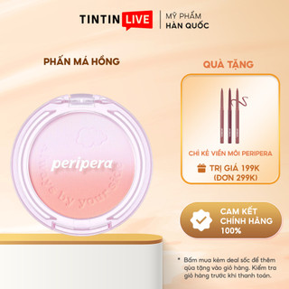 Phấn má Peripera Pure Blushed Sunshine Cheek/ Custom Cheek