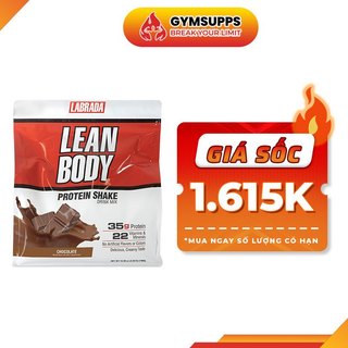 [CAM KẾT CHÍNH HÃNG] LABRADA LEAN BODY 4.63LBS | Sữa Dinh Dưỡng Nuôi Cơ Bắp Ban Đêm Authentic 100%