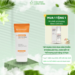 Kem chống nắng nâng tone kyung lab tone up sun cream spf50+ pa++++ 50ml kyung lab