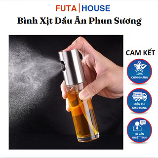 Bình xịt dầu ăn phun sương thủy tinh 100ml