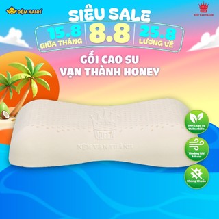 Gối cao su Vạn Thành honey N kích thước 38x53x11