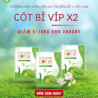 Trà bí đao giảm cân vip 2 thiên long. hộp 20 gói giảm 3_5kg