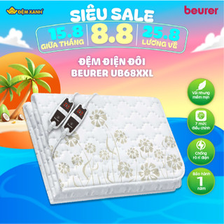 Đệm điện đôi beurer ub68xxl nhập khẩu đức