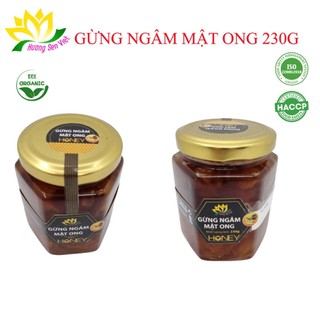 Gừng ngâm mật ong hũ 230g - cty hương sen việt