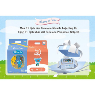 (Dòng siêu mỏng) Bỉm quần Penelope Hug Up mỏng vô địch nội địa Hàn Quốc L32/XL26/XXL22/XXXL20