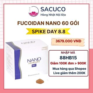 Fucoidan Nano Extract Granul 60 Gói - Hàng nội địa Nhật