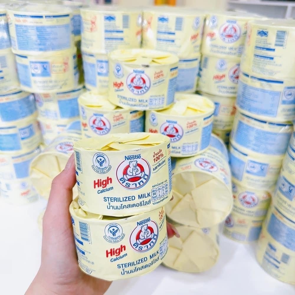 Sữa Gấu Vàng Nestle Thái Lan 140ml HŨ LÙN (6hủ-12hủ)