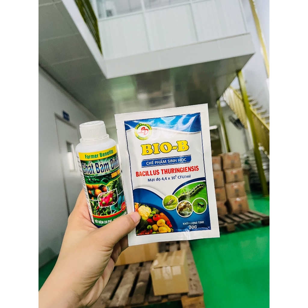Combo chế phẩm sinh học BioB + bám dính 120ml