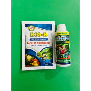 Combo chế phẩm sinh học BioB + bám dính 120ml