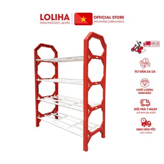 ⛔GIADUNGDUYLONG⛔ Kệ để giày, dép (LOẠI 4 TẦNG)