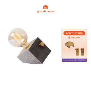 Đèn cement angled LOOXURY trang trí nhà cửa thiết kế độc đáo