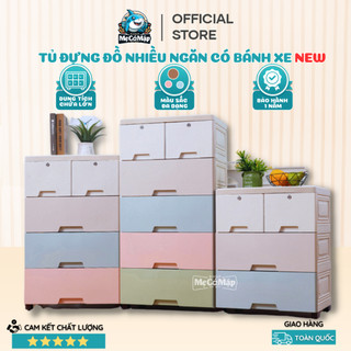 Tủ Quần Áo Cho Bé Dày Dặn Nhiều Ngăn, Tủ Đựng Đồ Có Khóa, Nhựa PP An Toàn, Bảo Hành 1 Năm - SK001
