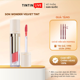 Son kem lì FORENCOS TATTOO WONDER VELVET TINT siêu lì, lâu trôi (4 màu mẫu mới nhất)