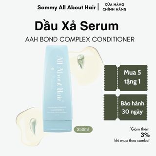 Dầu xả Serum Ceramide Complex phục hồi tóc hư tổn xơ gãy tự nhiên All About Hair