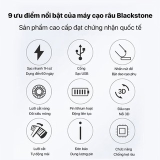 [HỎA TỐC] MÁY CẠO RÂU ENCHEN BLACKSTONE 1 / BLACKSTONE 3