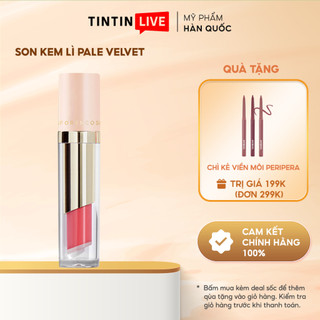 Son Kem Lì FORENCOS Tattoo Pale Velvet Tint - Son Lì Giữ Màu Lâu Trôi