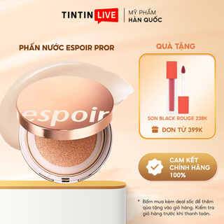 [Kèm Lõi Refill] Phấn Phủ Nước Espoir Pro Tailor Be Glow Cushion SPF42 PA++ - Cushion Che Khuyết Điểm Cao