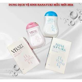 Dung Dịch Vệ Sinh Phụ Nữ Hanayuki Soft & Silk mẫu mới