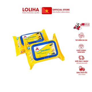 ⛔giadungduylong⛔ bịch 30 tờ giấy lau giày