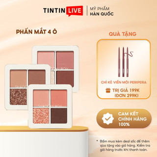 Bảng Phấn Mắt 4 Ô the SAEM Saemmul Shadow Box 3.6g