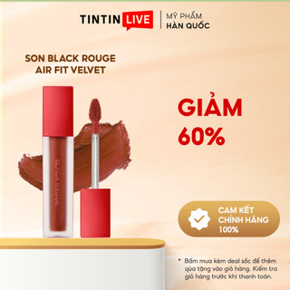 Son Black Rouge Air Fit Velvet 4.5g - Son Kem Lì Black Rouge A12 A21 A15 A27