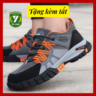 Giày Bảo Hộ Lao Động Nam Thể Thao GUYISA 1105 Chính Hãng - Chống Đinh Chống Cắt - Tặng Kèm Tất Chân