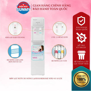 Máy lọc nước RO Korihome WPK-915 9 lõi nóng lạnh hàng trưng bày - Bảo hành chính hãng