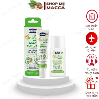 Lăn bôi côn trùng CHICCO 10ml, Lăn bôi muỗi đốt thành phần thiên nhiên an toàn cho bé