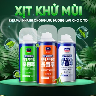 Chai xịt khử mùi và khử trùng máy lạnh ô tô , chai xịt diệt khuẩn làm sạch không khí chai xịt vệ sinh điều hòa xe hơi