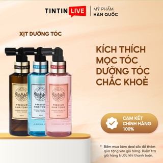 Xịt mọc tóc/dưỡng tóc tinh dầu Terapic Premium Total Hair Tonic 160ml