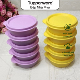 Hộp tupperware bảo quản thực phẩm small round container 80ml - nhỏ gọn - kín nước - kín khí