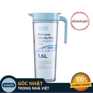[HÀNG CAO CẤP] Bình Đựng Nước Cao Cấp BIWA1,2L 1,6L Inochi an toàn cho sức khỏe