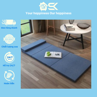 Đệm ngủ trưa văn phòng 1 người 60x200cm , Đệm ngủ văn phòng gấp gọn
