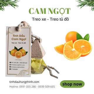 Tinh dầu treo xe hương cam ngọt