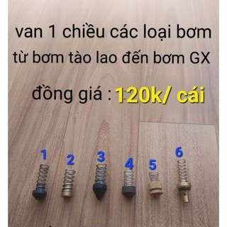 Van 1 chiều bơm máy