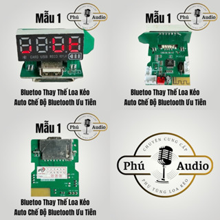 Mạch Bluetooth thay thế các loại Loa Kéo hoặc chế Nguồn 5v