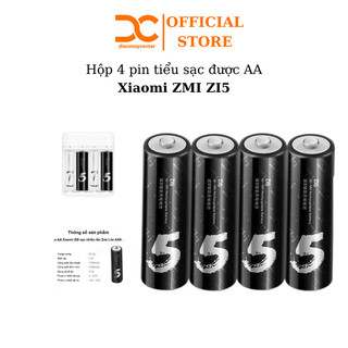 Hộp 4 Pin AA số 5 sạc lại 800 lần Xiaomi ZI5 Ni-MH Rechargeable Battery - Shop Điện Máy Center