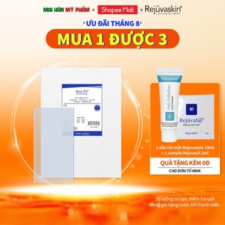 Miếng dán sẹo lồi, phì đại Rejuvaskin Scar FX 10x20cm