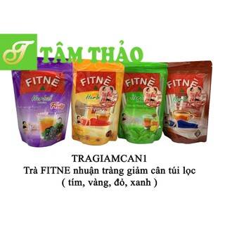 Trà FITNE nhuận tràng giảm cân túi lọc 40g(20tui/đỏ,các màu khác 15 gói nhỏ /1túi) 8850369012259,8850369015038, 88503690