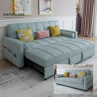 Ghế Sofa Giường 1m9 Thông Minh Gấp Gọn Linh Hoạt, Sofa Phòng Khách Tiện Lợi Thiết Kế Màu Và Chất Liệu Theo Yêu Cầu
