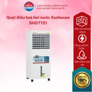 Quạt Điều Hòa Hơi Nước Sunhouse SHD7721 Làm Mát Và Sạch Không Khí hàng trưng bày