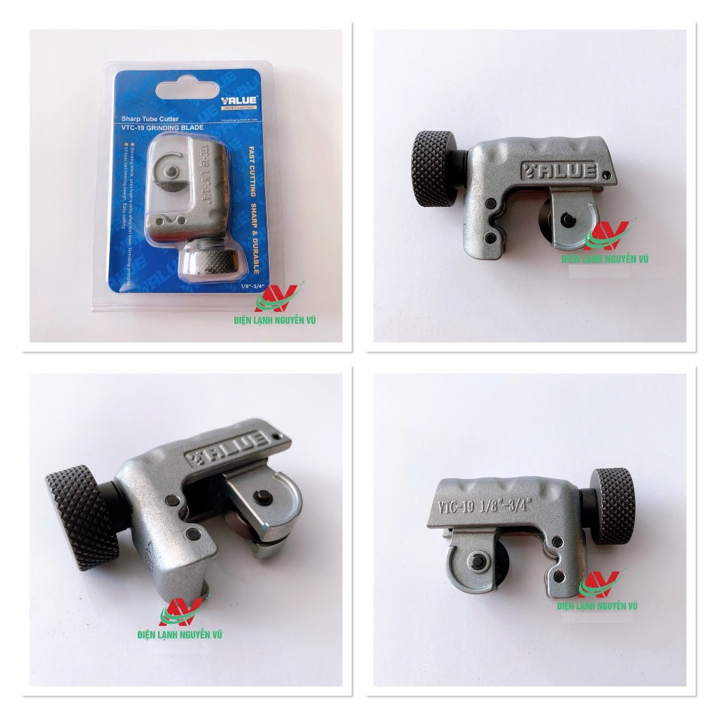 Dao cắt ống đồng mini Value phi 6 đến phi 16
