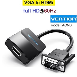 Vga to hdmi vention hd 1080p cáp chuyển đổi tín hiệu vga máy tính sang màn hình hdmi