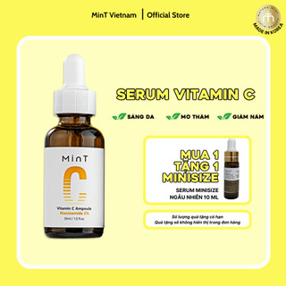 Serum làm đều màu da: vitamin c ampoule 30ml