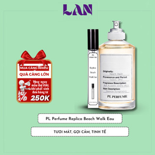 Nước hoa nữ replica beach walk edt chính hãng pl perfume 10ml hương ngọt ngào mùi hương của biển