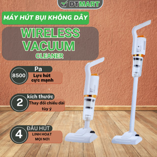 Máy Hút Bụi Cầm Tay Không Dây Lực Hút 8500PA Hút Bụi Giường Chiếu, Ga, Nệm Sử Dụng Pin Sạc Tiện Lợi