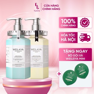 Bộ Dầu Gội Xả Phục Hồi Đa Tầng Nấm Truffle Weilaiya 900ml