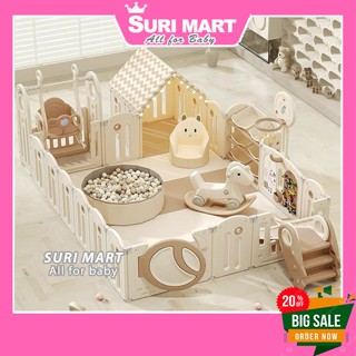 Quây Cũi Nhựa FULL VIP NEWBER LEGO Moon House 2025 Kèm Nhà Lều , kệ đồ chơi, bể bóng cho bé