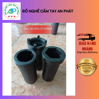 Khẩu bắn tán cổ các dòng xe honda + yamaha dongnghecamtayanphat 6 chấu,6 giác, 8 giác, 4 chấu thép đen