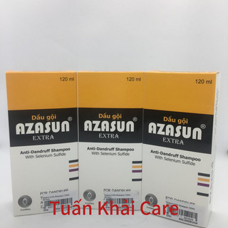Dầu Gội AZASUN EXTRA 120ml- Giúp Sạch Gàu, Hết Ngứa ( dùng trong gầu nhiều)